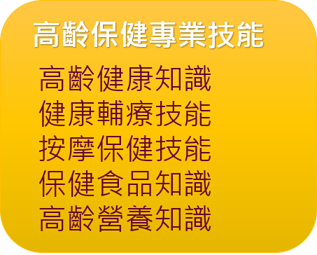 高齡保健專業技能